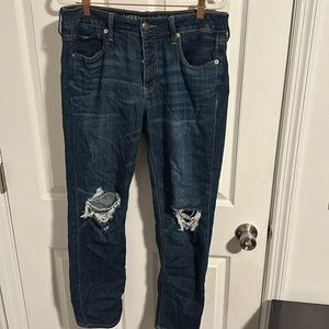 American Eagle size 10 ripped jeans